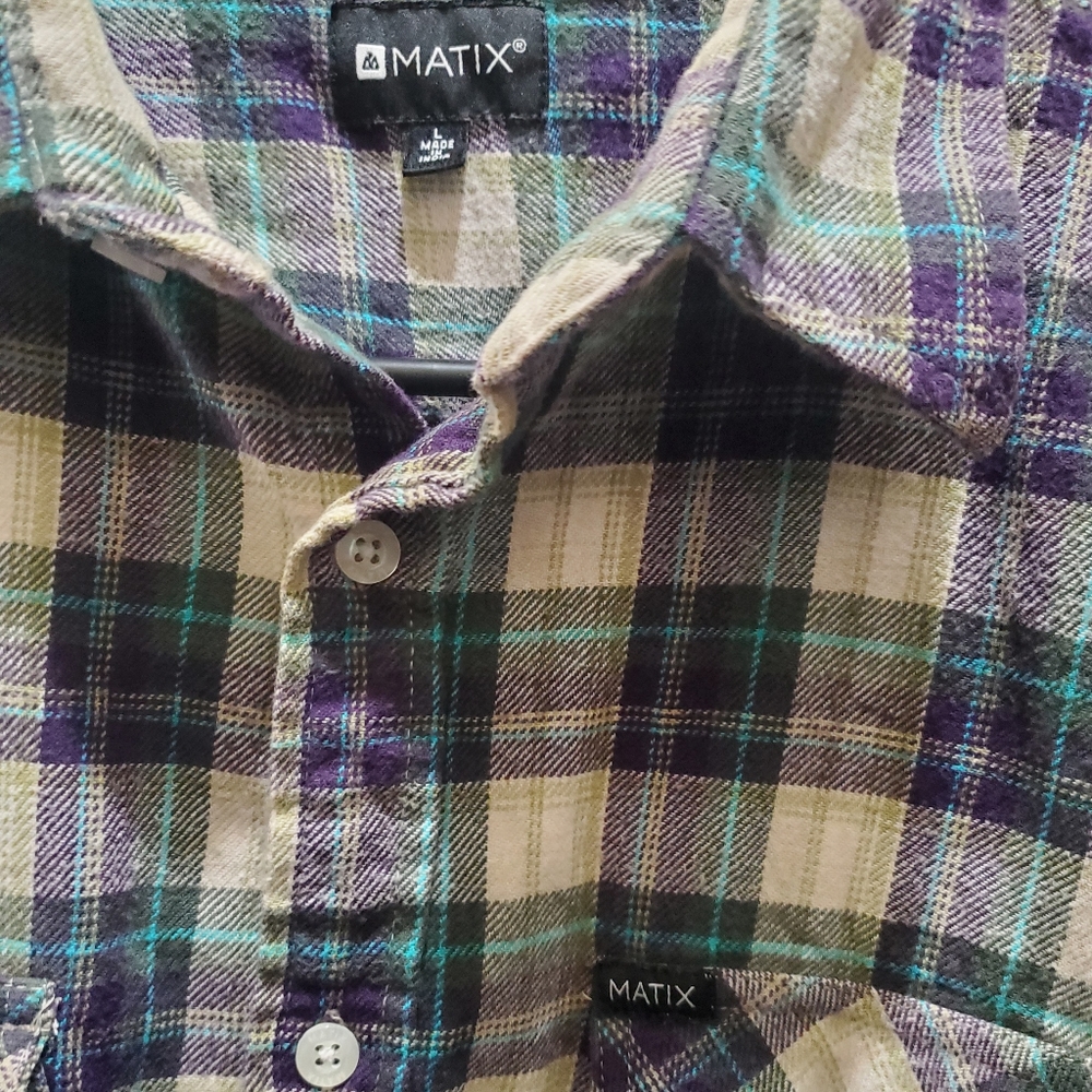 Matix Flannel Large | - Picture 2 of 2